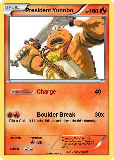Pokemon President Yunobo