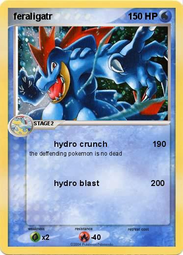 Pokemon feraligatr