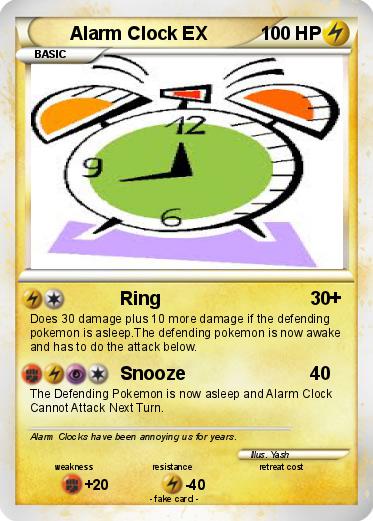 Pokemon Alarm Clock EX