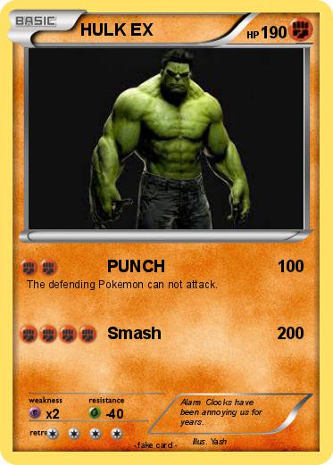 Pokemon HULK EX
