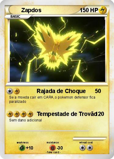 Pokemon Zapdos