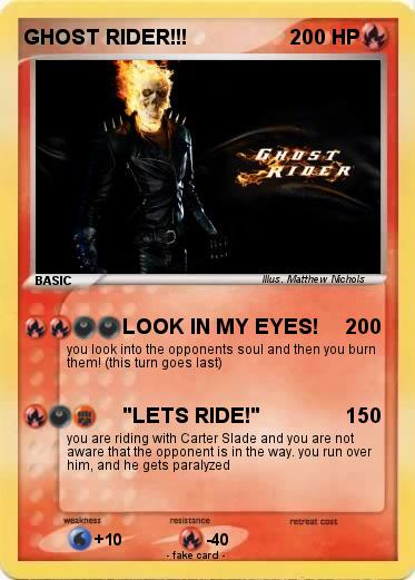 Pokemon GHOST RIDER!!!