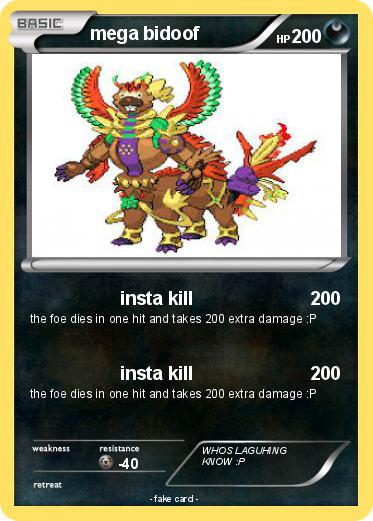 Pokemon mega bidoof