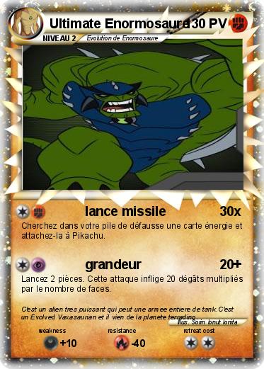 Pokemon Ultimate Enormosaure