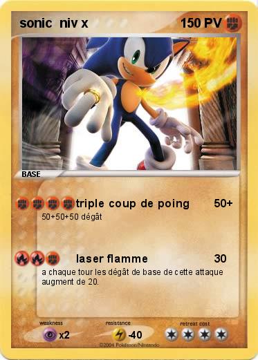 Pokemon sonic  niv x 