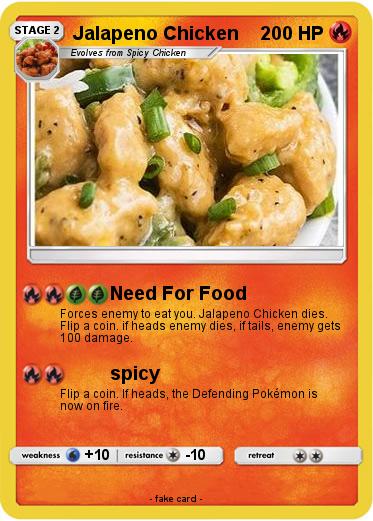 Pokemon Jalapeno Chicken