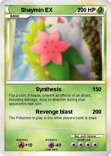 Pokemon Shaymin EX