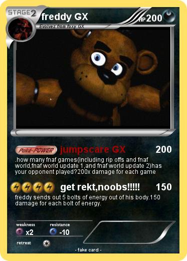 Pokemon freddy GX