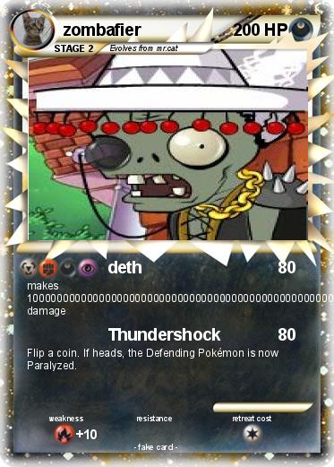 Pokemon zombafier