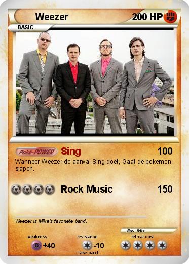 Pokemon Weezer