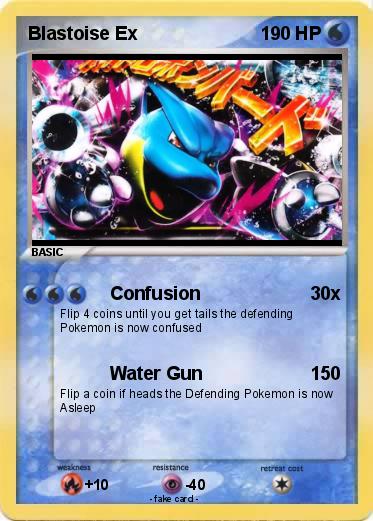 Pokemon Blastoise Ex