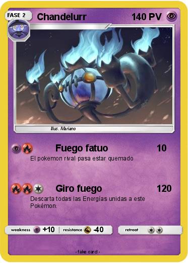 Pokemon Chandelurr