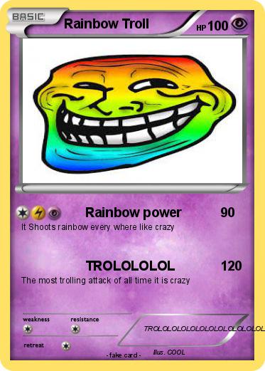 Pokemon Rainbow Troll