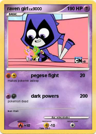 Pokemon raven girl
