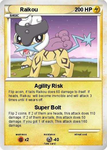 Pokemon Raikou