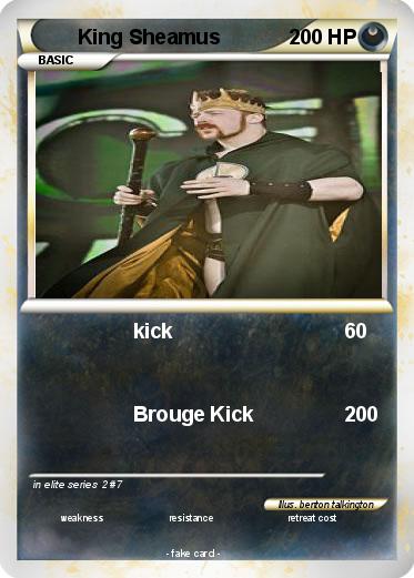 Pokemon King Sheamus