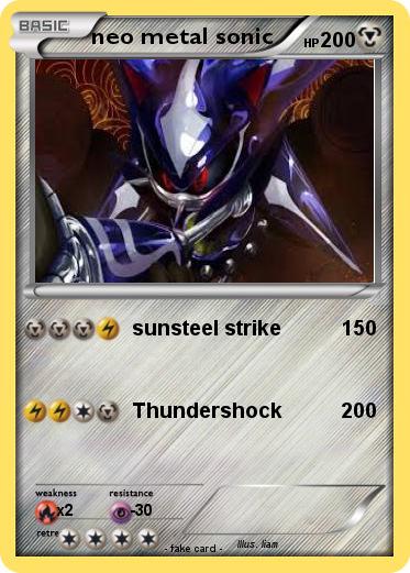 Pokemon neo metal sonic