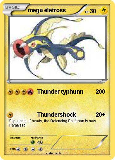 Pokemon mega eletross