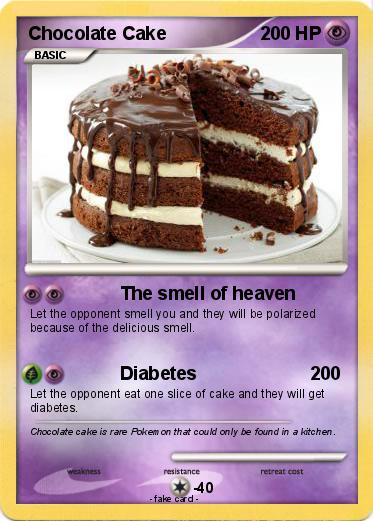 Pokemon Chocolate Cake