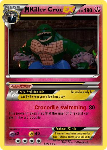 Pokemon Killer Croc