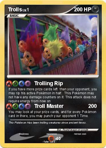 Pokemon Trolls