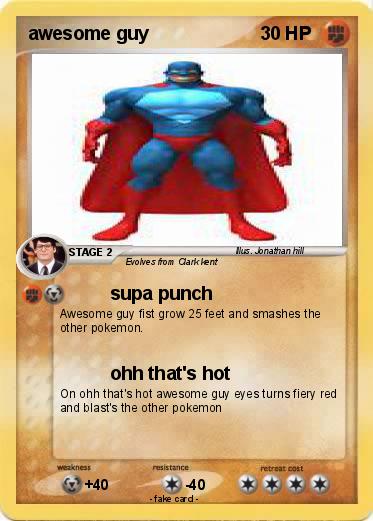 Pokemon awesome guy