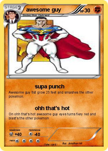 Pokemon awesome guy