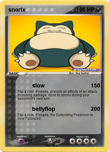 Pokemon snorlx
