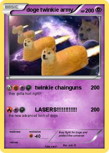 Pokemon doge twinkie army