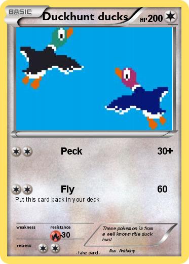 Pokemon Duckhunt ducks