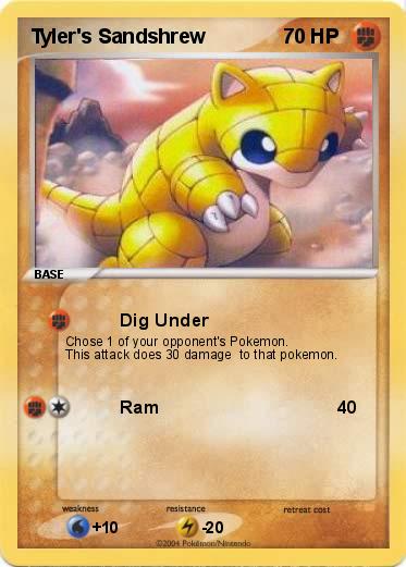 Pokemon Tyler's Sandshrew
