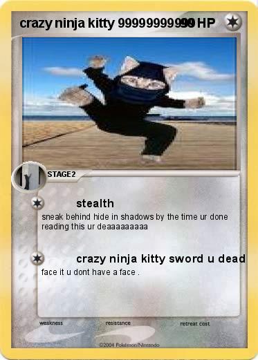 Pokemon crazy ninja kitty 99999999999