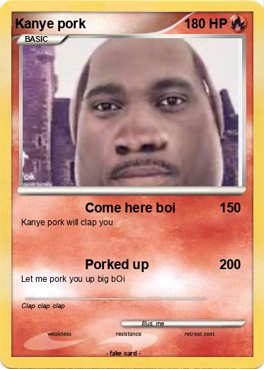 Pokemon Kanye pork