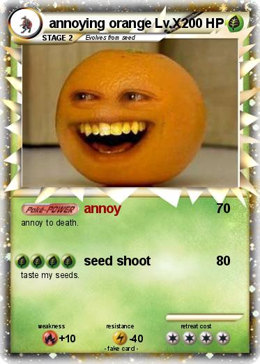 Pokemon annoying orange Lv.X