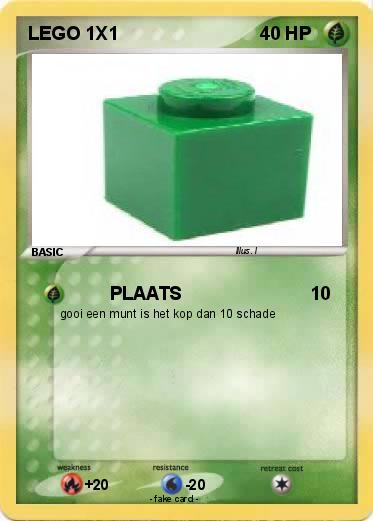Pokemon LEGO 1X1