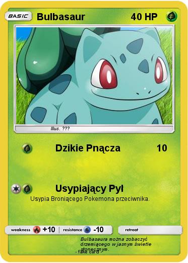 Pokemon Bulbasaur