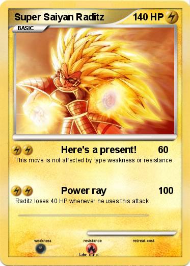 Pokemon Super Saiyan Raditz