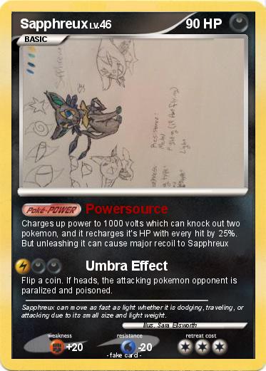 Pokemon Sapphreux