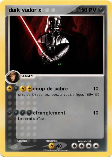 Pokemon dark vador x