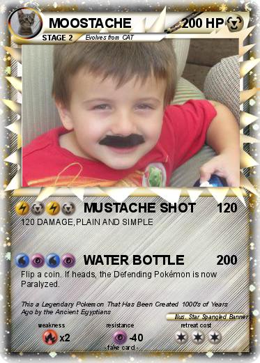 Pokemon MOOSTACHE