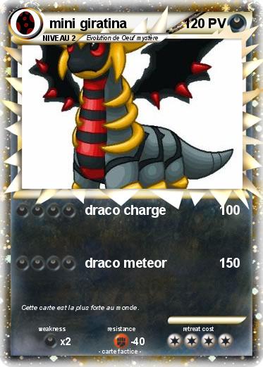 Pokemon mini giratina