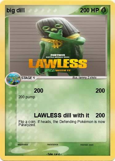 Pokemon big dill