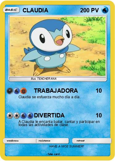 Pokemon CLAUDIA