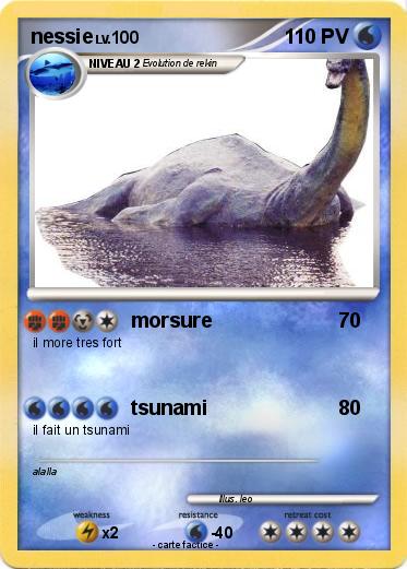 Pokemon nessie