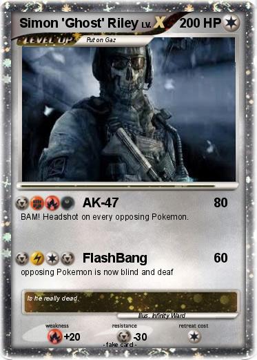 Pokemon Simon 'Ghost' Riley