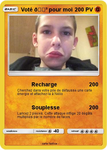Pokemon Voté ???? pour moi