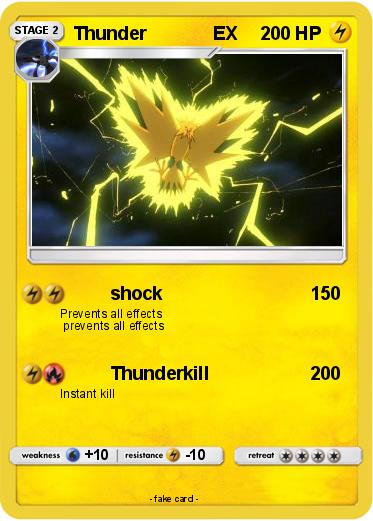 Pokemon Thunder             EX