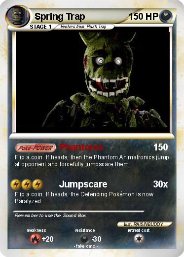 Pokemon Spring Trap