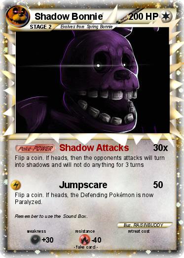 Pokemon Shadow Bonnie