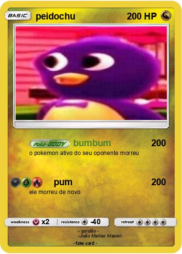 Pokemon peidochu